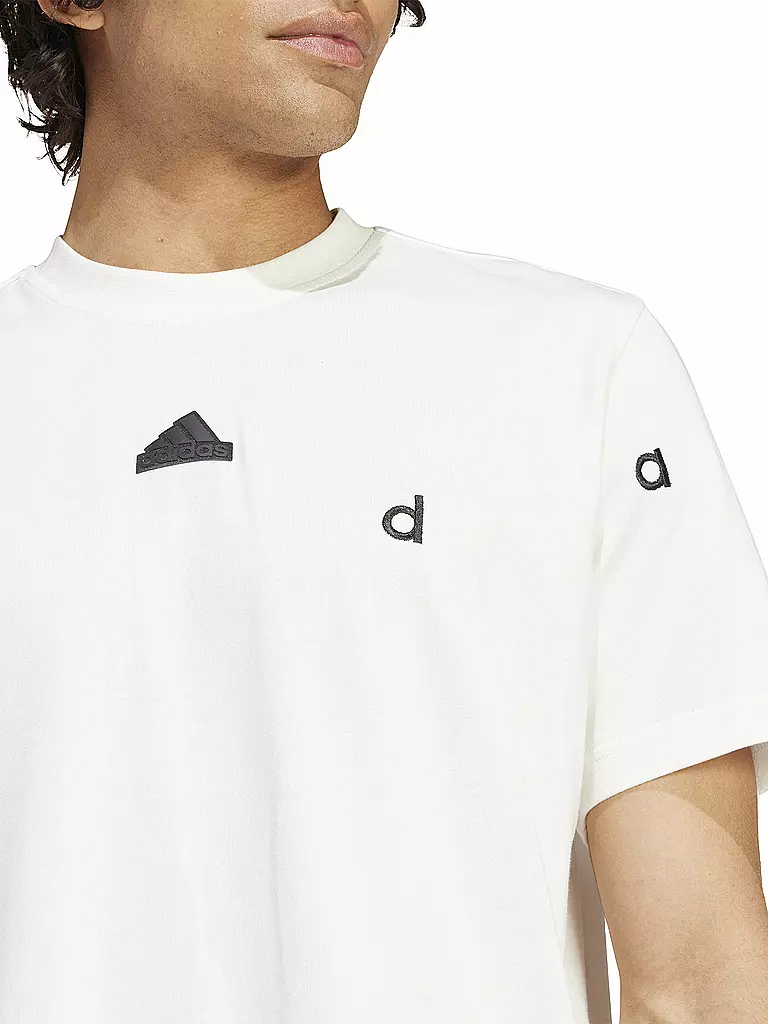 Adidas t shirt herren weiß on sale